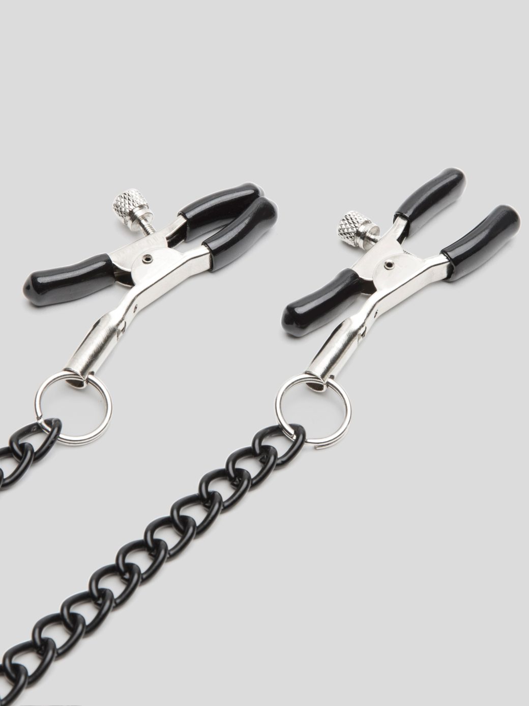 Black Rose Collar with Nipple Clamps - Image 4