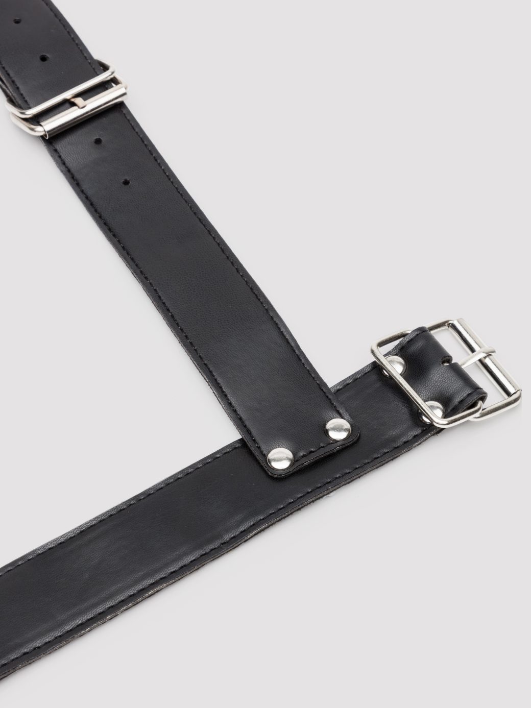 Faux Leather Collar to Wrist Restraints - Image 5