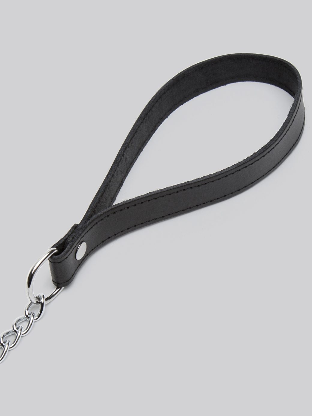 Chain Lead with Leather Handle - Image 4