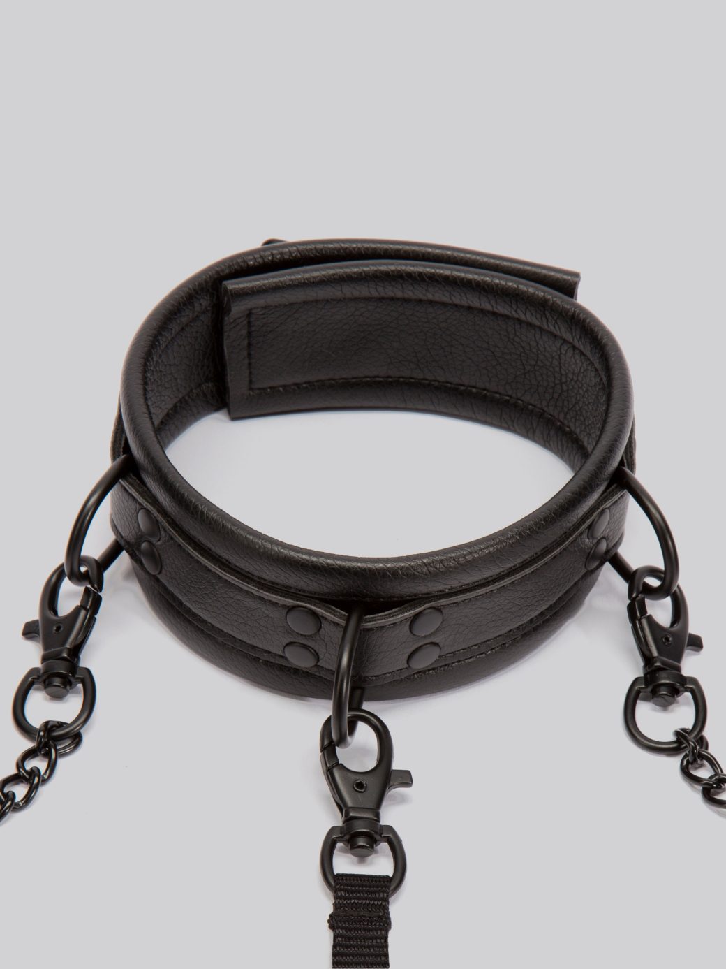 Faux Leather Collar and Cuff Set - Image 5