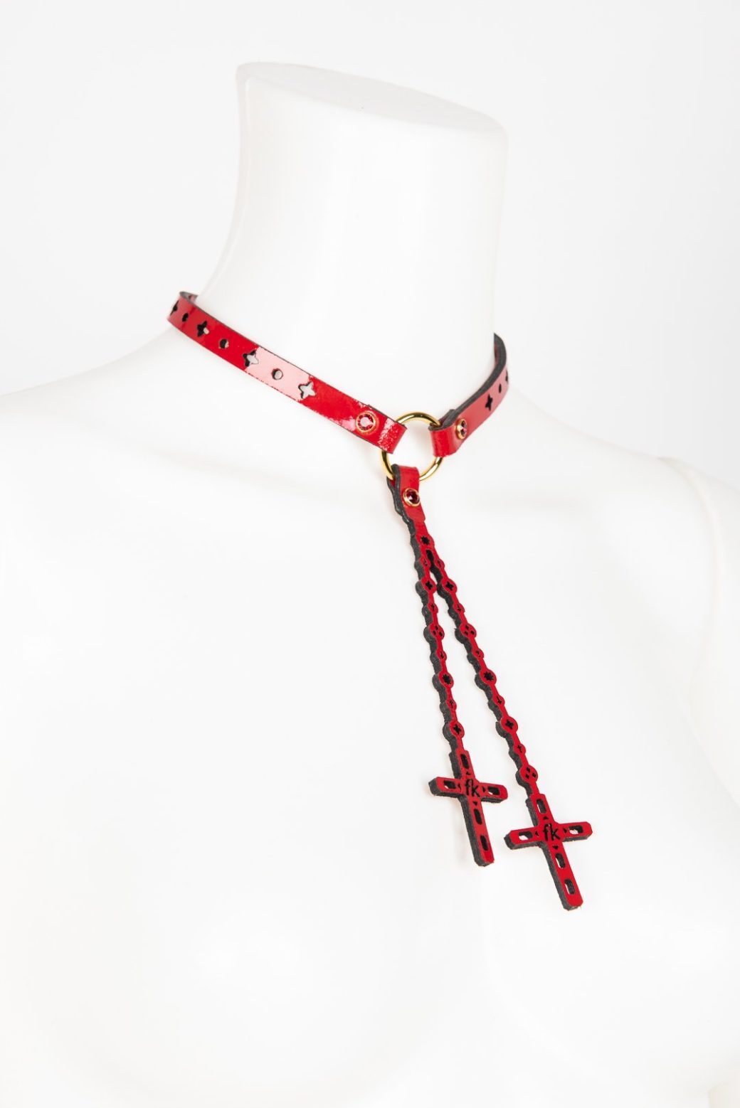 Rosso Rosary Choker - Image 4